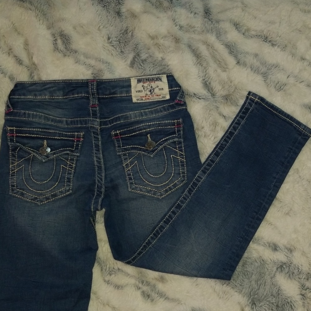 True Religion size 12 girls Skinny Jeans